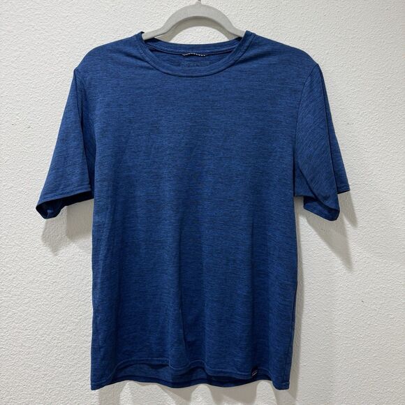 Patagonia Capilene Cool Daily Shirt Baselayer Sz S Men Blue Hiking Trail - Picture 1 of 5
